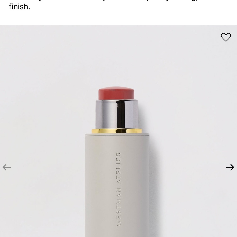 Westman Atelier Baby Cheeks Blush Stick - Bichette - red berry